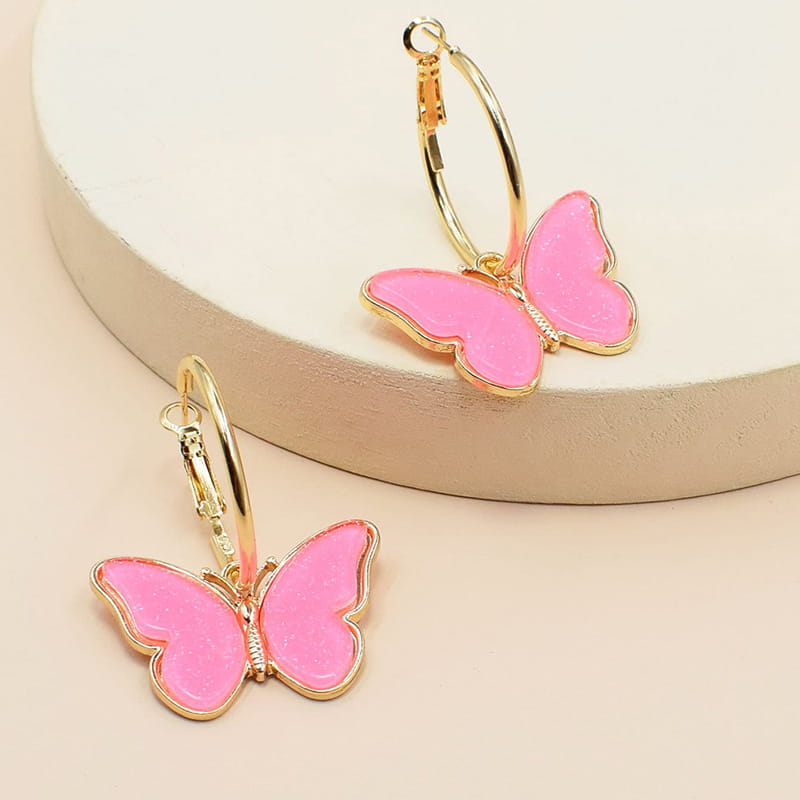 Fashion Simple Women Butterfly Studs