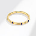 Fashion Simple Zircon Ring European And American Ins Style - Norellé