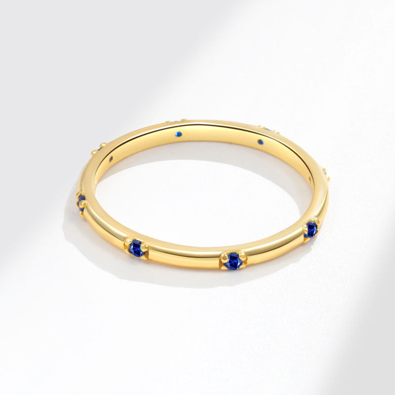 Fashion Simple Zircon Ring European And American Ins Style - Norellé