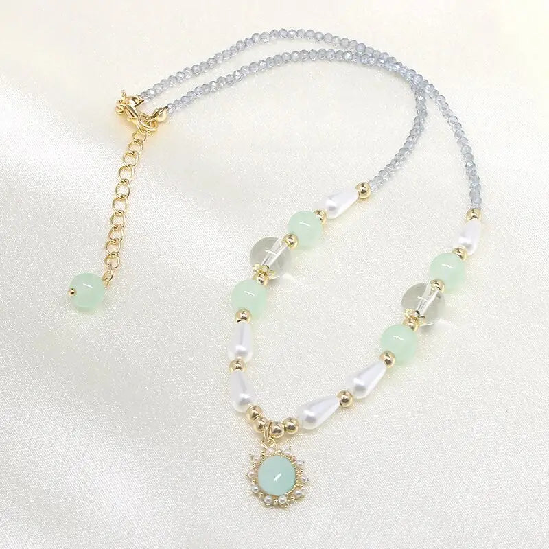 Beaded Asterism Refined Grace All-match Fashion Necklace