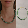 Natural Turquoise Beaded Necklace - Norellé