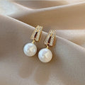 High-grade Pearl Vintage Tassel Earrings - Norellé