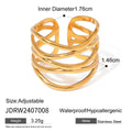 Stainless Steel Ring Titanium Steel No Fading - Norellé