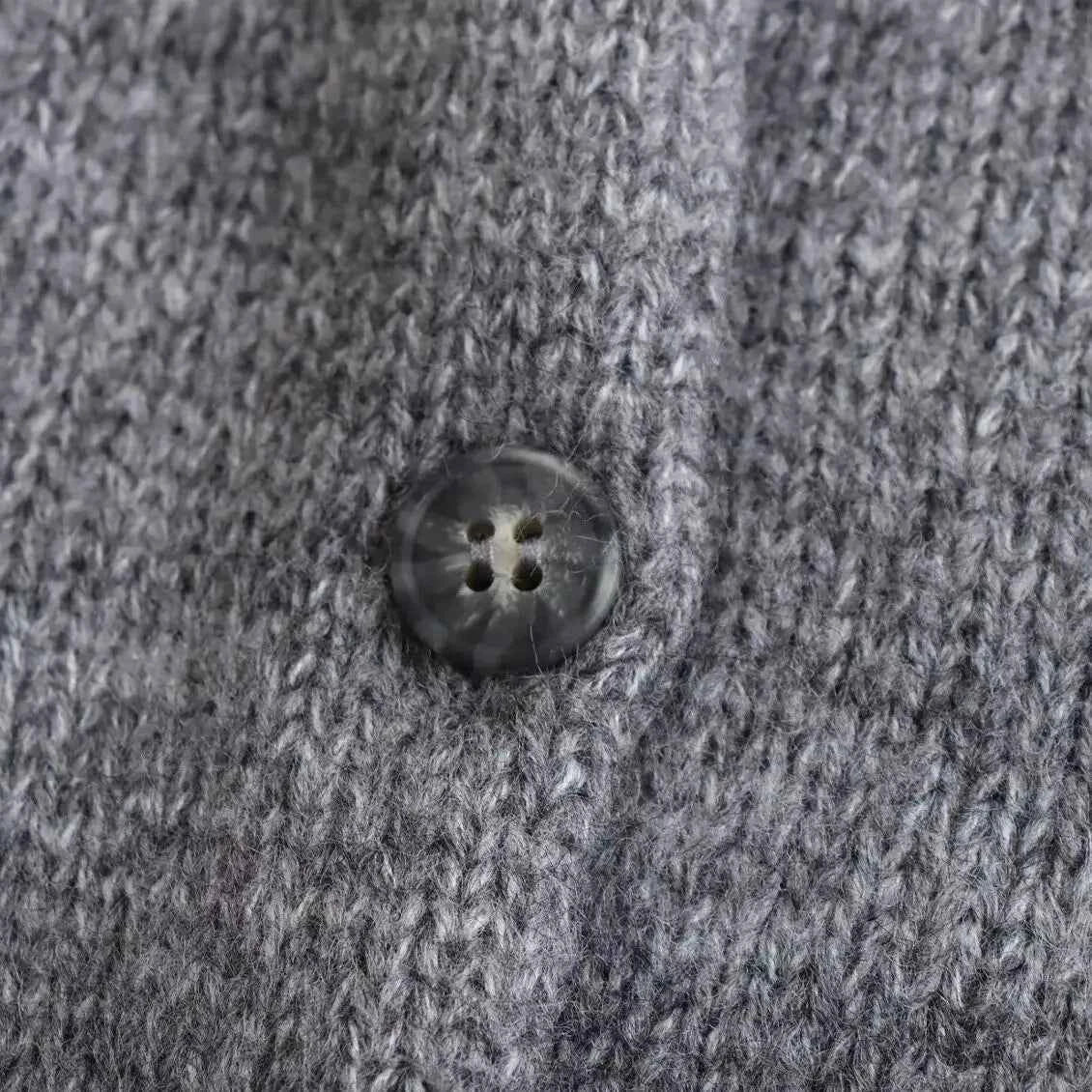 Cardigan Women's  Round Neck Short Sleeve Knitted