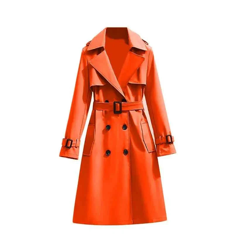 Casual Chic Style Women's Long Sleeve Coat