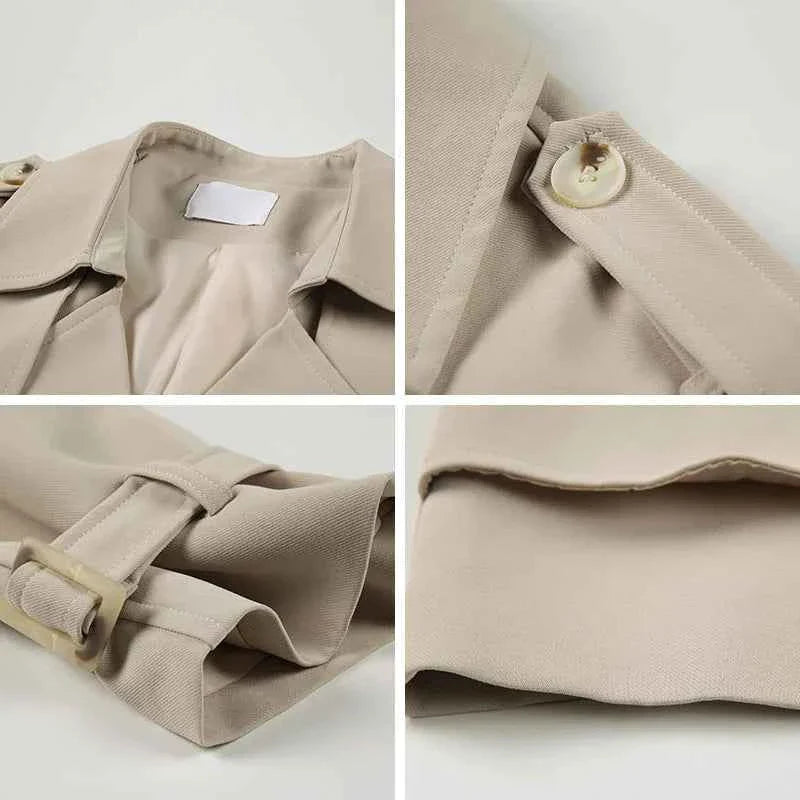 Casual Loose Thin Tooling Short Jacket Women