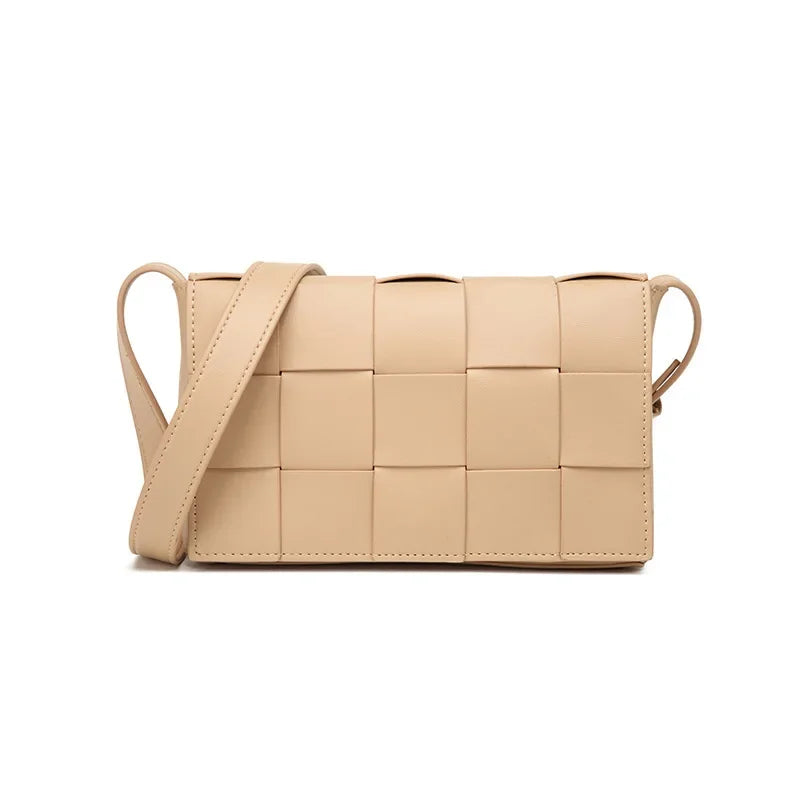Casual Woven Bag Crossbody Small Square