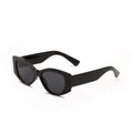 Cat Eye Shape Women Sunglasses - Black Gray