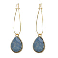 Spring And Summer Cool Water Drop Earrings - Norellé