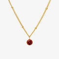 December Titanium Steel Necklace - Norellé