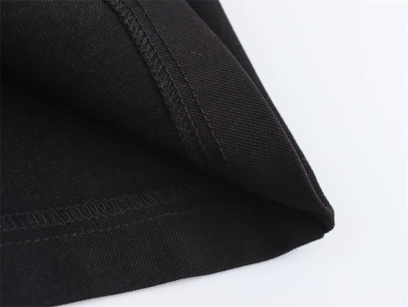 Halter Vest Slit Design Short Skirt