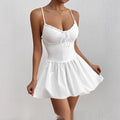 Women's Short Bud Skirt Drawstring Dress - Norellé