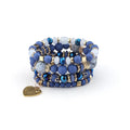 Multi-layer Wooden Bead Beaded Bracelet Elastic Bracelet - Norellé