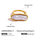 Pearl Ring Titanium Steel No Fading - Norellé