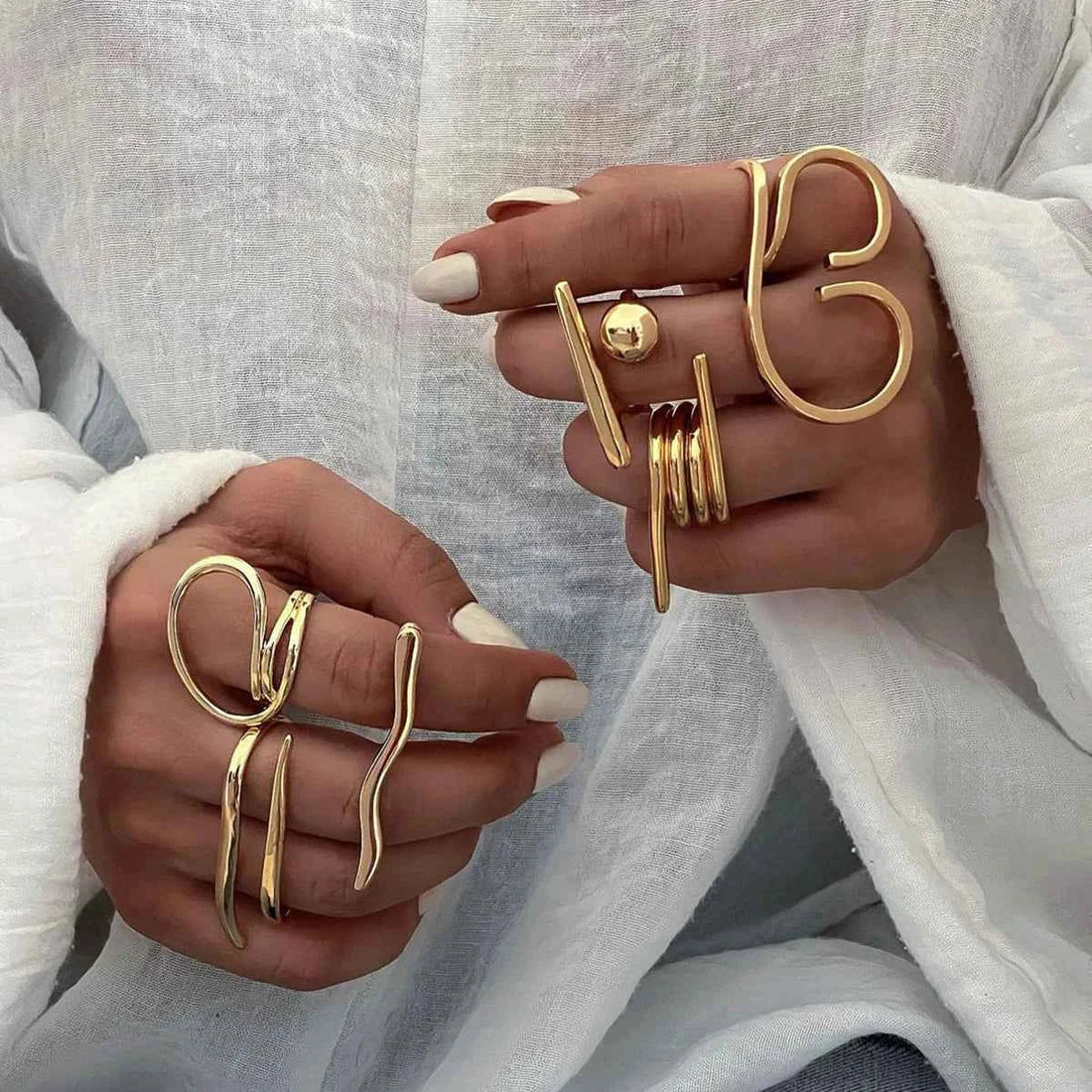 Chic Stainless Steel Personality Minimalist Classy Ring