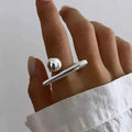 Chic Stainless Steel Personality Minimalist Classy Ring