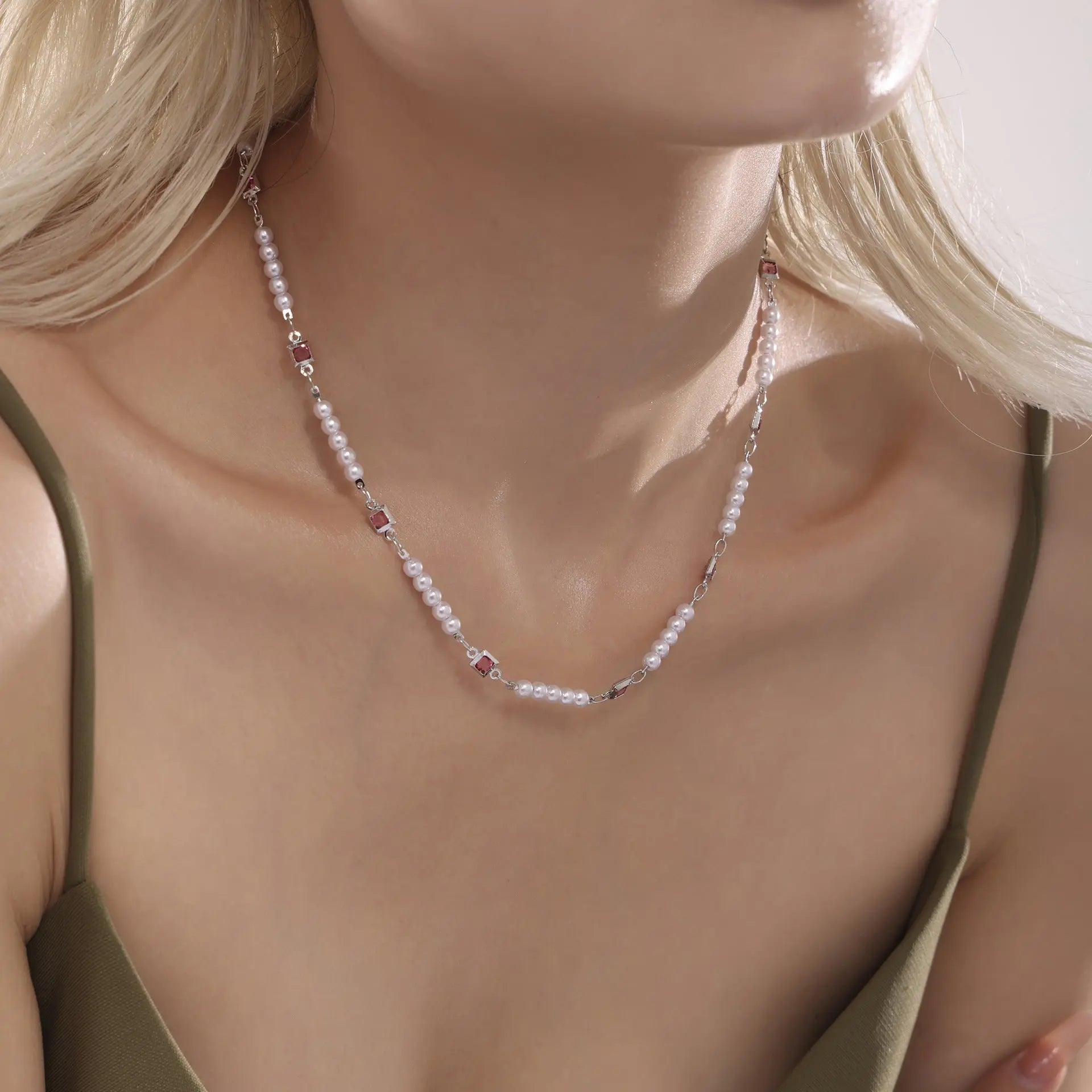 Clavicle Chain Bracelet Women’s Jewelry Suit - electronic accessories