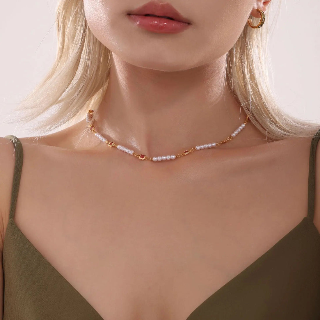 Clavicle Chain Bracelet Women’s Jewelry Suit - electronic accessories