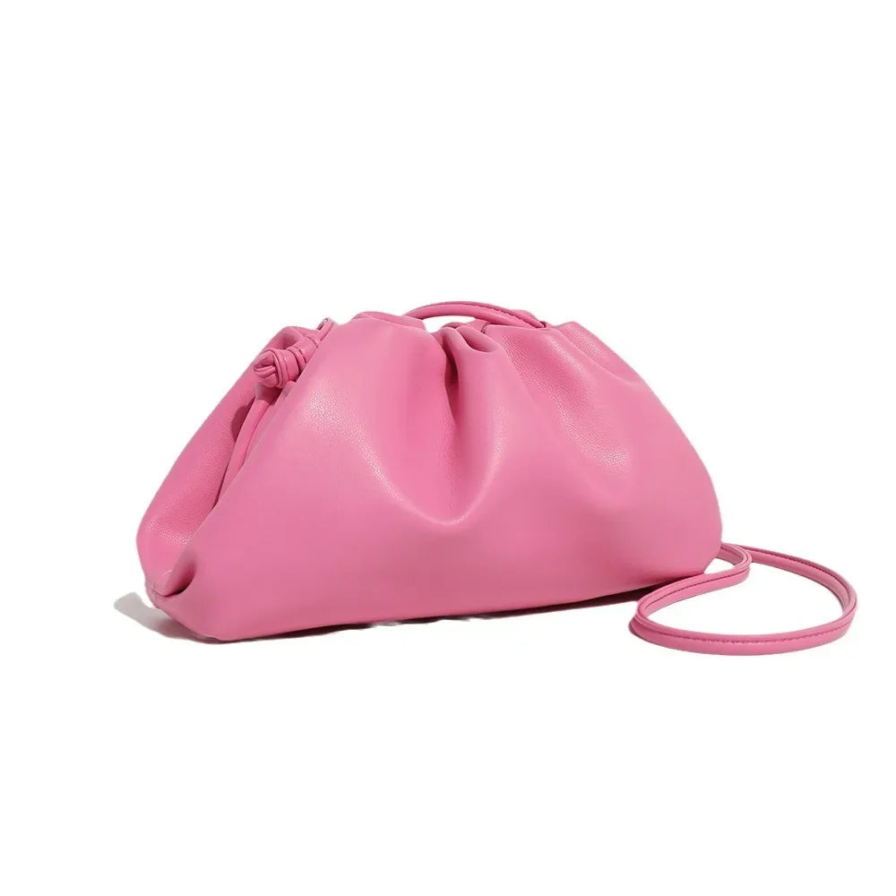 Cloud-patterned Ruffles Women’s Underarm Bag