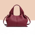 Cloud Shaped Handbag Single Shoulder Crossbody Soft PU Leather