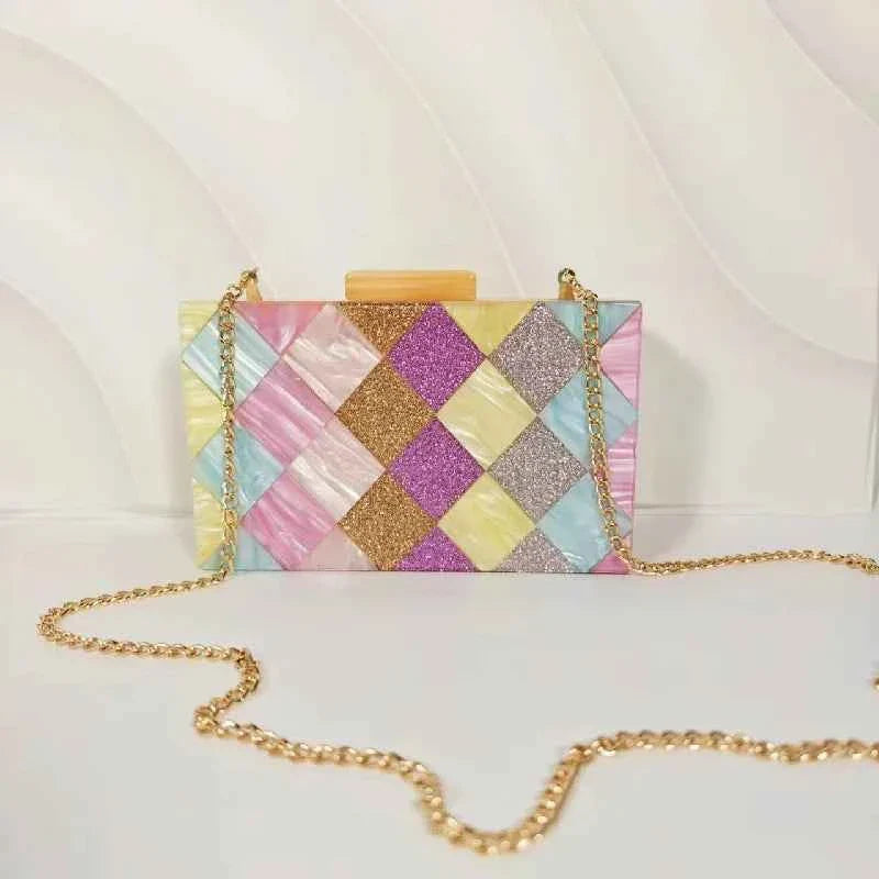 Clutch Shoulder Banquet Acrylic Evening Bag