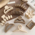 Coffee Color Large Hair Claws