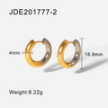 Color Matching Ornament Stainless Steel Heart Necklace - JDE2017772 - electronic accessories