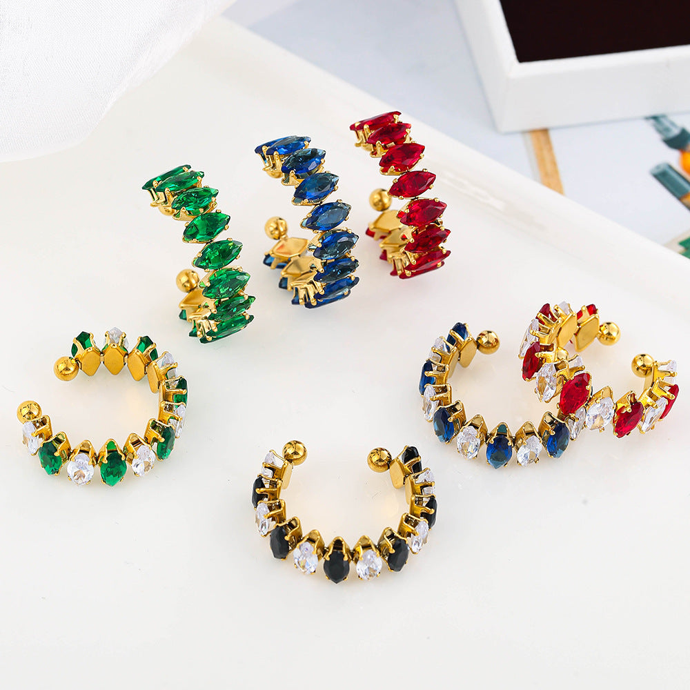 Color Zircon Ins Fashion Ring For Women - electronic accessories