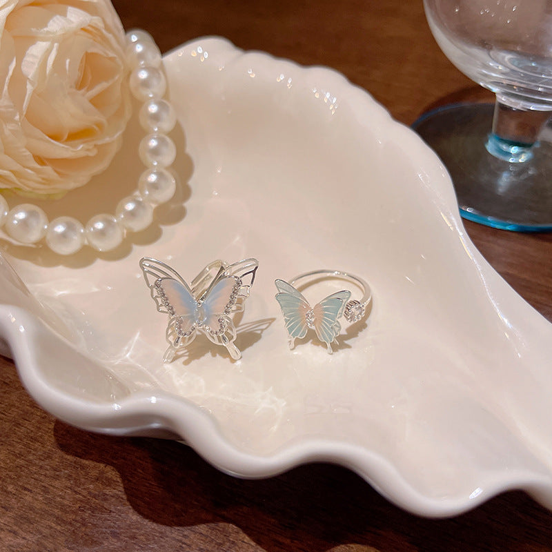 Colorful Butterfly Ring - electronic accessories