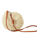 Creative Conch Design Straw Shoulder Bags