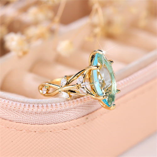 Creative New Leaf Shape Simple Women’s Ring - electronic accessories
