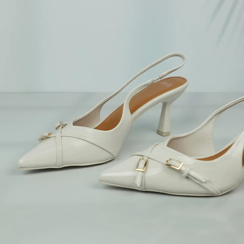 Cross Bukcle Strap Brand Sandal