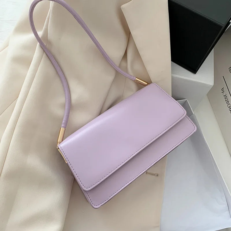 Crossbody Bags for Women - Purple-B-24x8x13cm