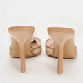 Crystal Mesh Breathable Thin High Heel  Women