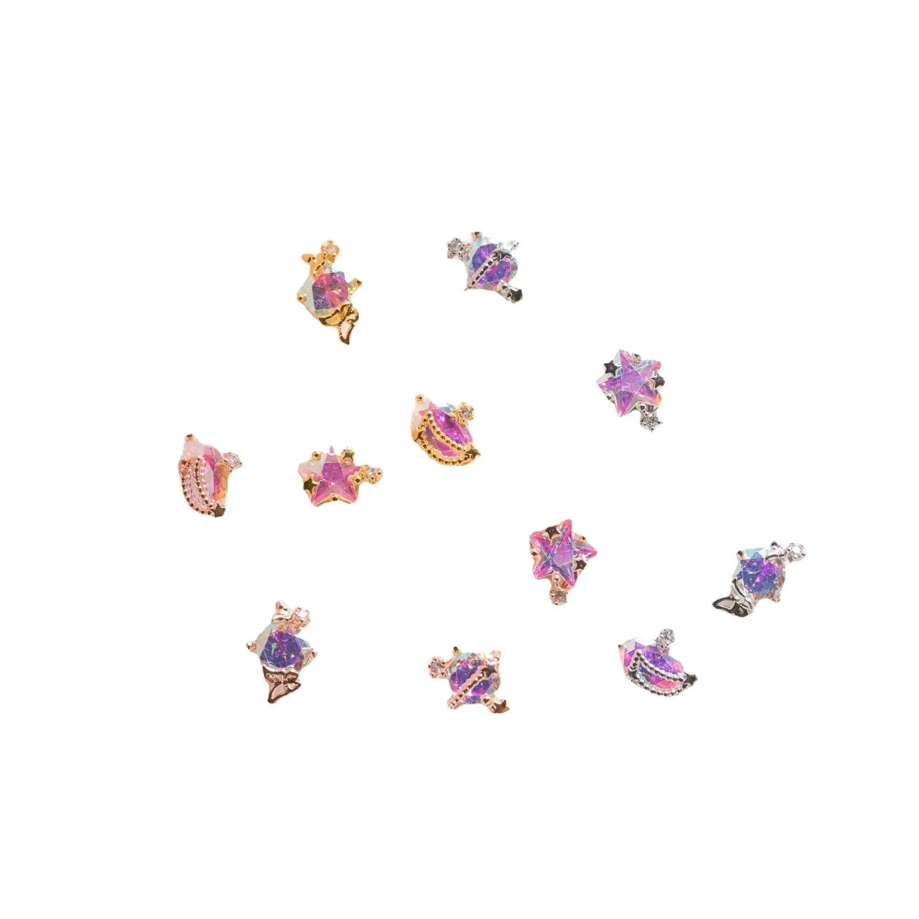 Cute Starry Sky Sweet Fairy Seat Ear Studs - electronic accessories