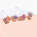 Cute Starry Sky Sweet Fairy Seat Ear Studs - Suit - electronic accessories