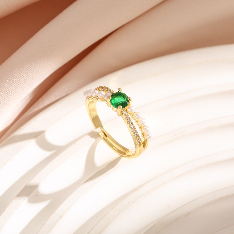 Cool Style Mild Luxury Retro Personality Ring - Norellé