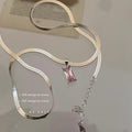 Ins Girl Special-interest Design Color Rhinestone Snake Bones Chain - Norellé