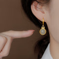 Ancient French Style Earrings New Chinese Style Hanfu Retro - Norellé