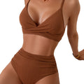 Rib Fabric Fashion Two-piece Suit Bikini - Norellé