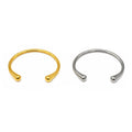 18K Gold Plated Simple Drop Shape Titanium Steel Bracelet - Norellé