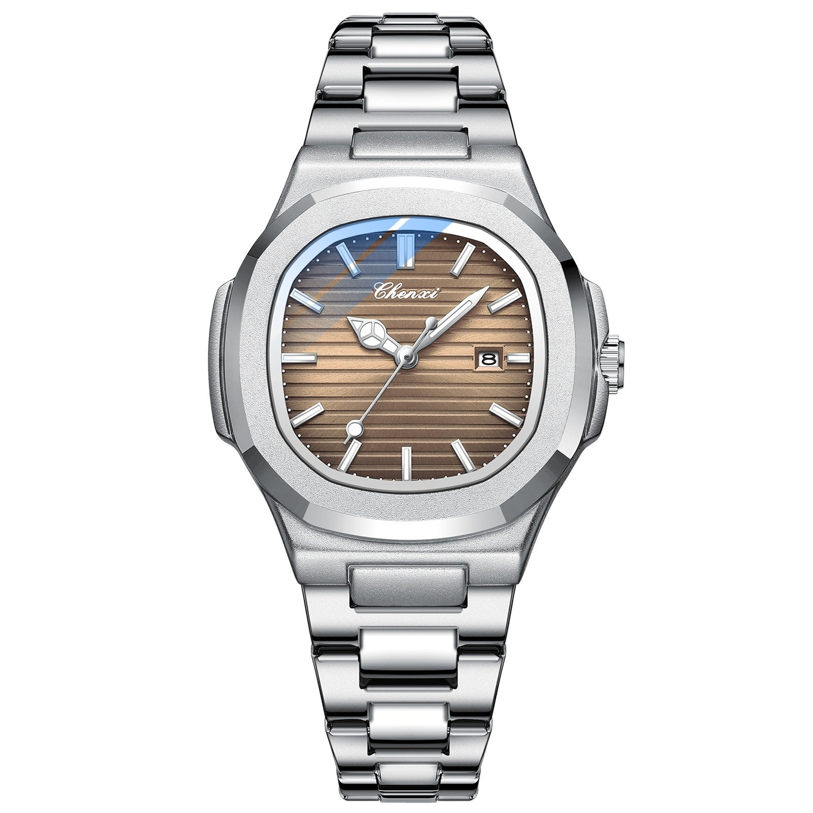 Chenxi Steel Watch Couple Luminous Waterproof Simple Fashion - Norellé