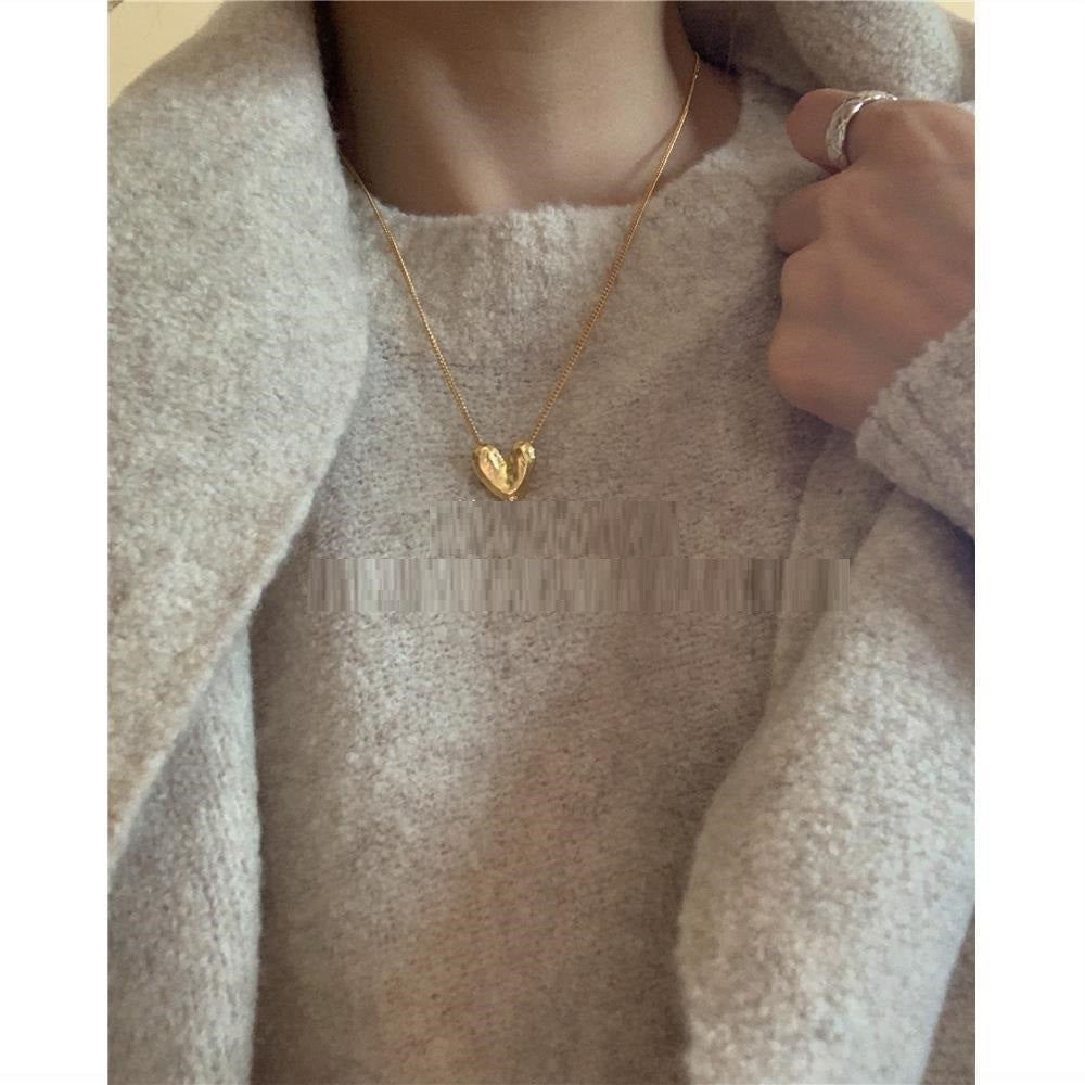Sweet Cool Girl Heart-loving Vintage Necklace - Norellé