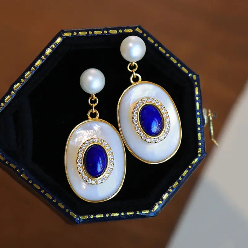 Green Egg Noodles Fritillary Stud Earrings Ornament Women