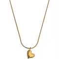 Necklace,stainless Steel,with Heart - Norellé