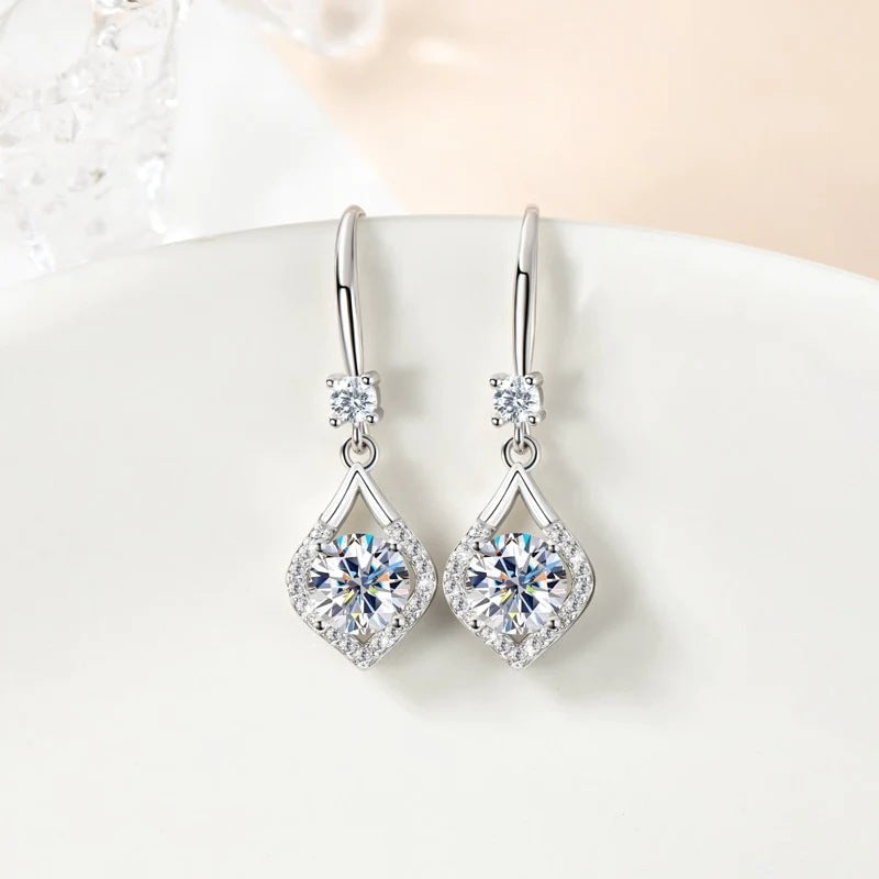 Earrings Fashion Shiny Zircon - Norellé
