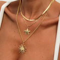 Exaggerated Face Sun Alloy Ring Suit Vacation Beach Geometric Adjustable Ring - Norellé