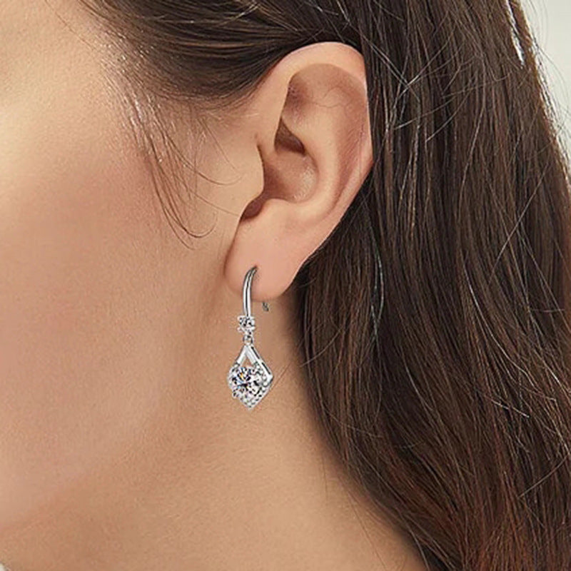 Earrings Fashion Shiny Zircon - Norellé