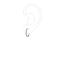 Cold Geometric Round Earrings Women - Norellé