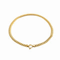 Encrypting Smooth NK Chain Necklace - Norellé